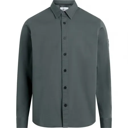 캘빈클라인 Monologo Badge Relaxed 긴팔 V넥 티셔츠 140907985