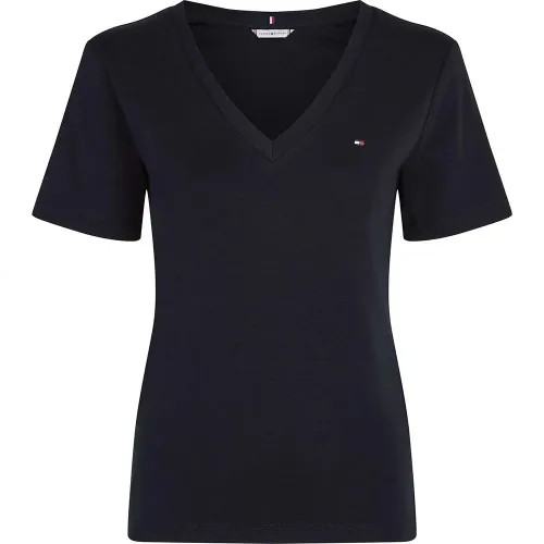 타미힐피거 Slim Cody 반팔 V넥 티셔츠 140925407