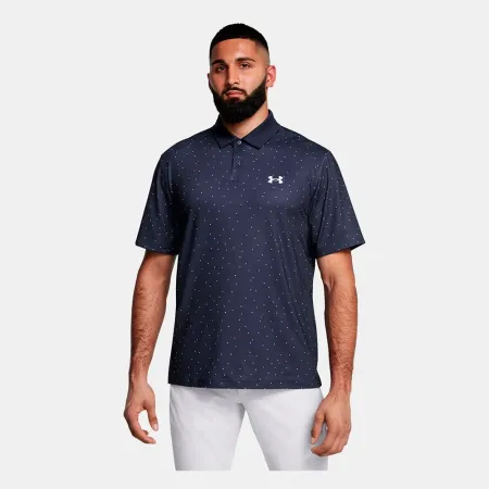 언더아머 GOLF Tee to green Printed 반팔 폴로 셔츠 141013821