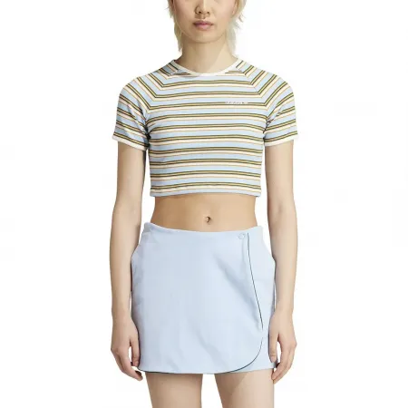 아디다스 80s Rib Stripe Baby 반팔 셔츠 141047605