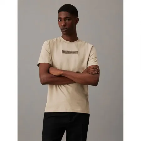 캘빈클라인 Embroidered Logo Peached 반팔 티셔츠 141051917