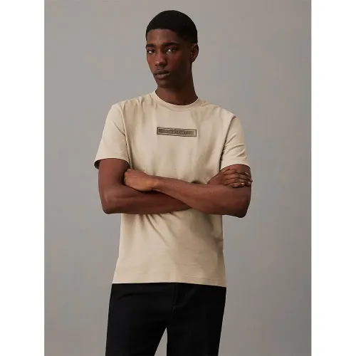 캘빈클라인 Embroidered Logo Peached 반팔 티셔츠 141051917