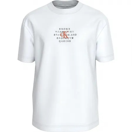 캘빈클라인 Nyc Stamp 그래픽 반팔 티셔츠 141052183