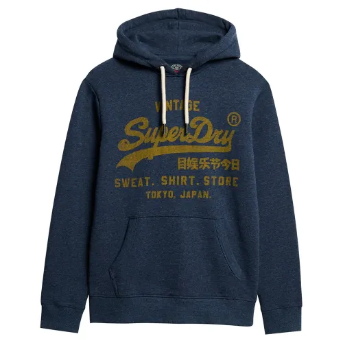 슈퍼드라이 Classic Vl 그래픽 후드티 141110258
