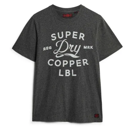 슈퍼드라이 Copper Label Workwear 반팔 티셔츠 141110287
