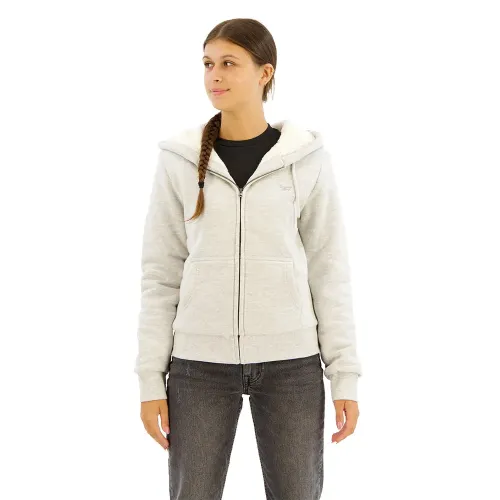 슈퍼드라이 에센셜 Borg Lined 풀지퍼 스웨터 141110369