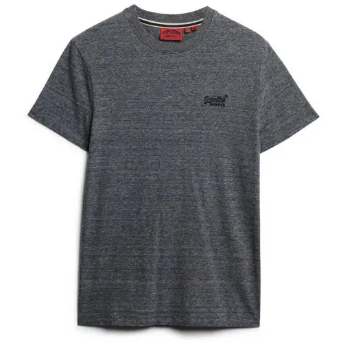 슈퍼드라이 에센셜 Logo Embroidered 반팔 티셔츠 141110396