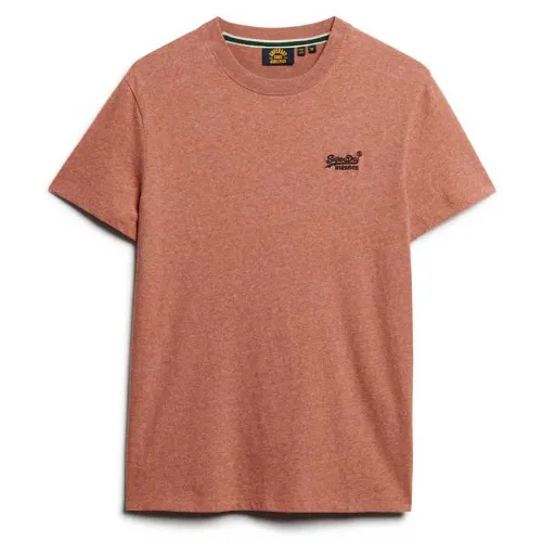 슈퍼드라이 에센셜 Logo Embroidered 반팔 티셔츠 141110398