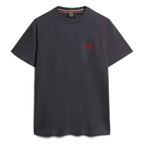 슈퍼드라이 에센셜 Logo Embroidered 반팔 티셔츠 141110400