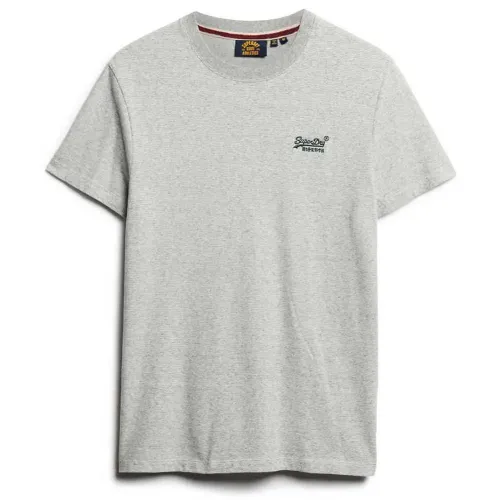 슈퍼드라이 에센셜 Logo Embroidered 반팔 티셔츠 141110402