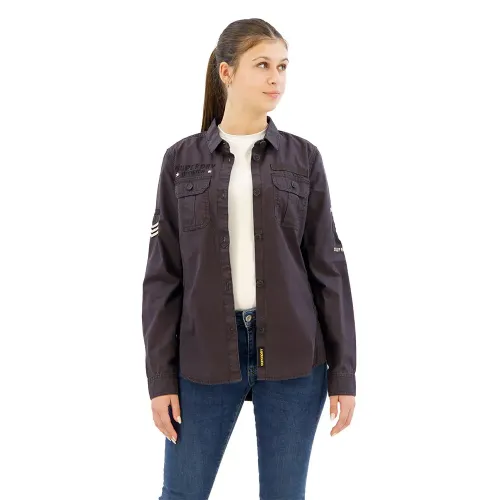 슈퍼드라이 Military 오버셔츠 141110687