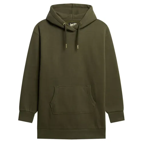 슈퍼드라이 Tattoo Rhinestone 긴팔 짧은 원피스 141110931