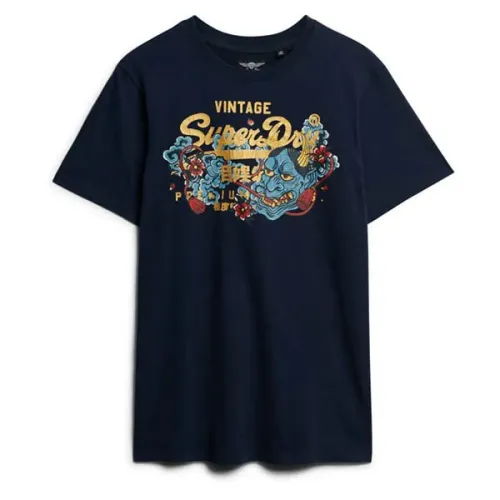 슈퍼드라이 Tokyo Vl 그래픽 반팔 티셔츠 141110972