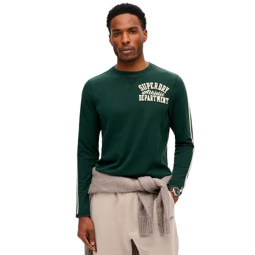 슈퍼드라이 빈티지 Athletic 긴팔 티셔츠 141111036