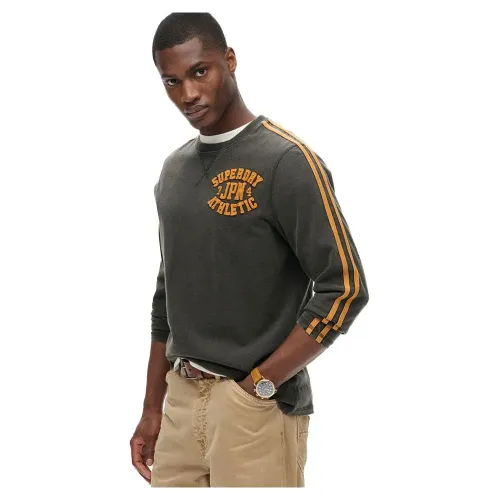 슈퍼드라이 빈티지 Athletic 긴팔 티셔츠 141111038