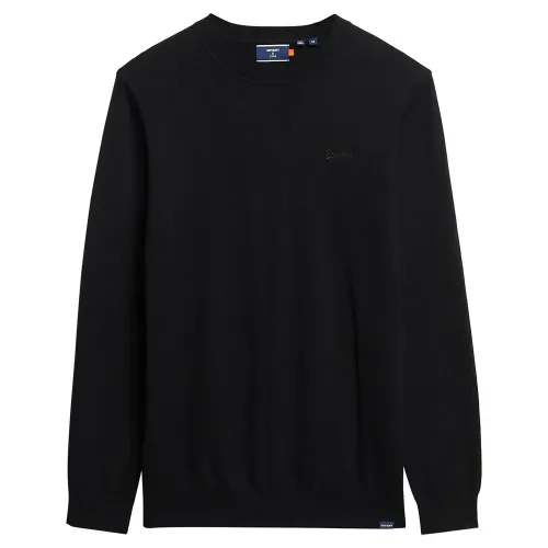 슈퍼드라이 빈티지 Embroidered Cash 스웨터 141111060