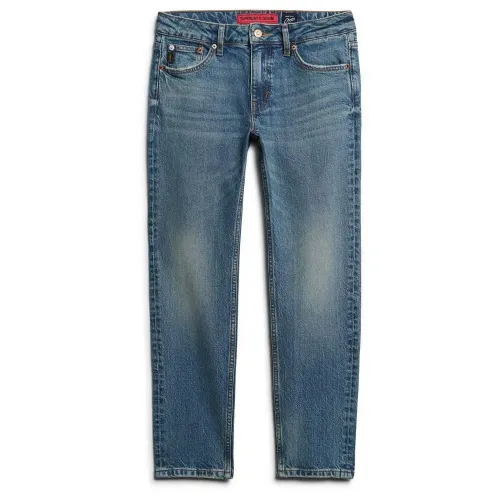 슈퍼드라이 빈티지 Mid Rise Slim Fit 청바지 141111073