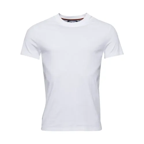 슈퍼드라이 빈티지 Logo Embroidered 반팔 티셔츠 141113215