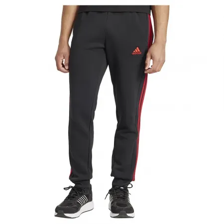 아디다스 에센셜 플리스 3 Stripes Tapered Cuff 조거팬츠 141126419