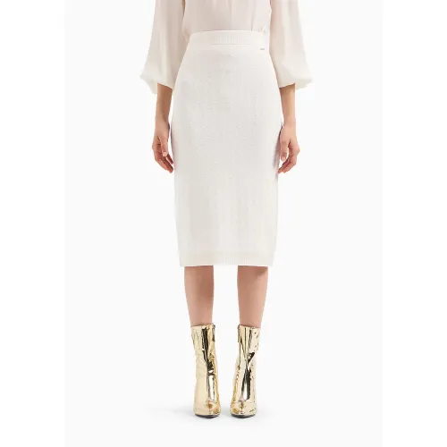 아르마니익스체인지 8NYN9A YMH6Z 미디 스커트 141352226