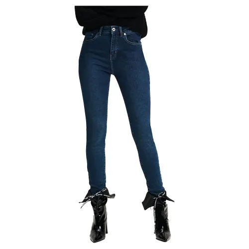 KARL LAGERFELD A1W10009 스키니 Fit 하이웨이스트 청바지 141358411