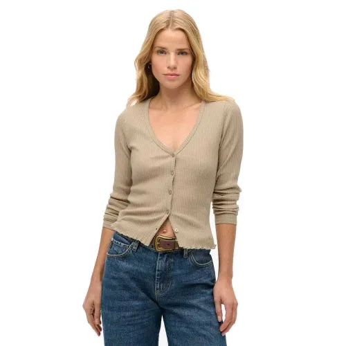 슈퍼드라이 에센셜 긴팔 티셔츠 141398500