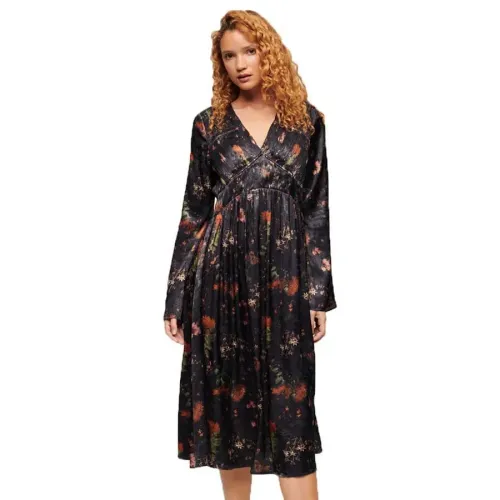 슈퍼드라이 W8011795A 긴팔 미디 원피스 141398583