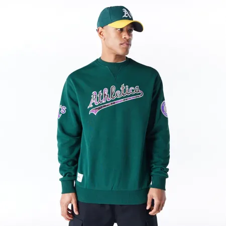 뉴에라 MLB Infill Oversized Oakland Athletics 후드티 141414754