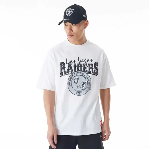 뉴에라 NFL Helmet Grphc 오버핏 Las Vegas Raiders 반팔 티셔츠 141414831