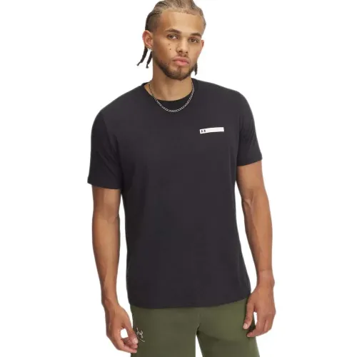 언더아머 Left Chest Strip Logo 반팔 티셔츠 141474844