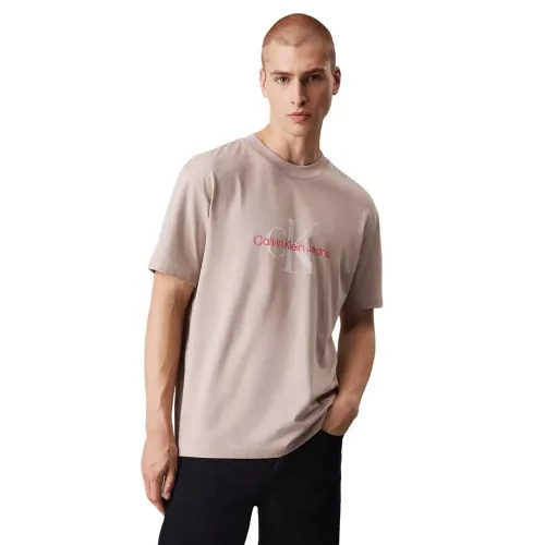 캘빈클라인 Textured Monologo 반팔 티셔츠 141475793