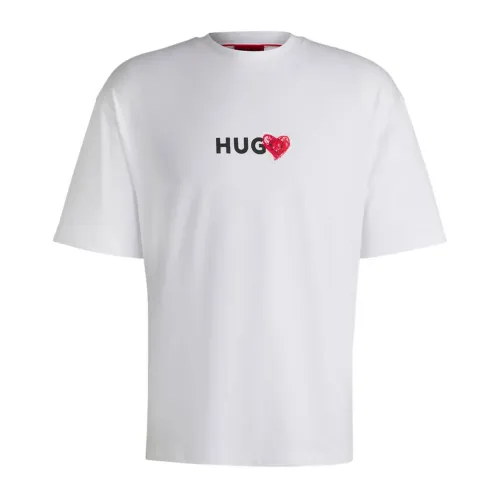 휴고 보스 Dewdam 반팔 티셔츠 141487128