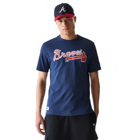뉴에라 MLB Regular Atlanta Braves 반팔 티셔츠 141491172