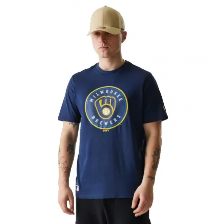 뉴에라 MLB Regular Milwaukee Brewers 반팔 티셔츠 141491201