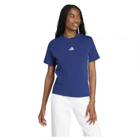 아디다스 에센셜 3 Stripes Cotton 반팔 티셔츠 141515960