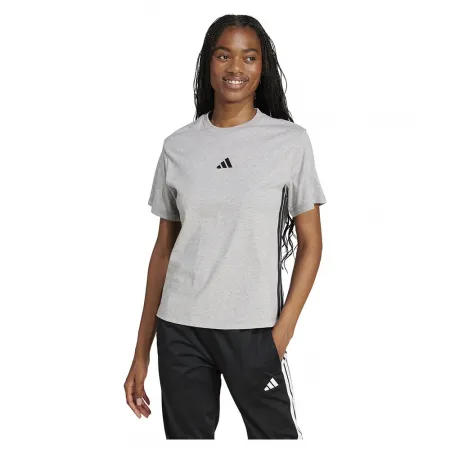 아디다스 에센셜 3 Stripes Cotton 반팔 티셔츠 141515968