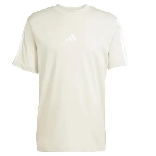 아디다스 에센셜 3 스트라이프 Single 저지 반팔 티셔츠 141516010