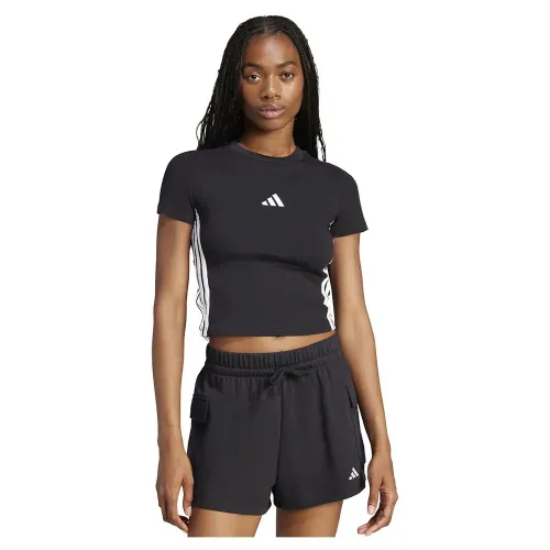 아디다스 에센셜 3 Stripes Slim Baby 반팔 티셔츠 141516014