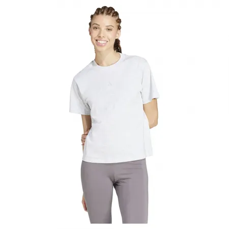 아디다스 에센셜 Small Logo Cotton 반팔 티셔츠 141516177
