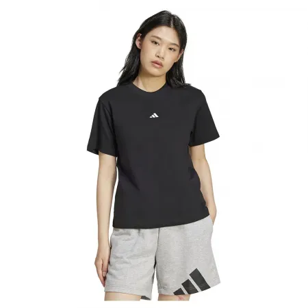 아디다스 에센셜 Small Logo Cotton 반팔 티셔츠 141516184