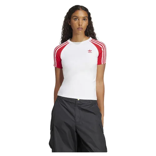 아디다스 아디컬러 3 Stripes Raglan Slim 반팔 티셔츠 141517104