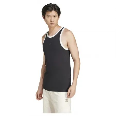 아디다스 Premium 에센셜 Tight Ribbed 나시 티셔츠 141517344