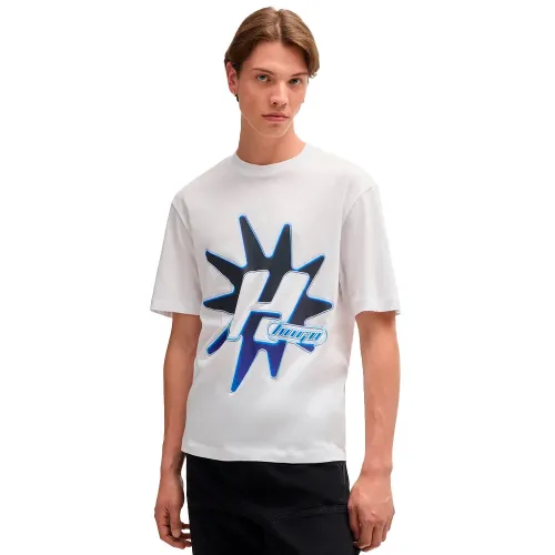 휴고 보스 Nestrolo 01 BLUE 반팔 티셔츠 141539118