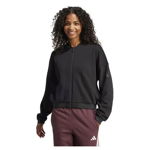 아디다스 에센셜 Contemporary Logo Bomber 트랙 자켓 141541572