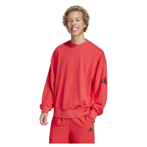 아디다스 에센셜 Loose Fit 3 Bar Logo 스웨터 141541672