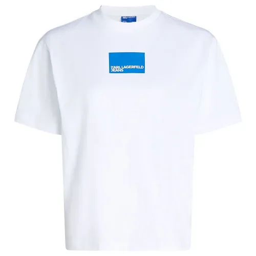 KARL LAGERFELD JEANS Reg Box Logo 반팔 티셔츠 141554477