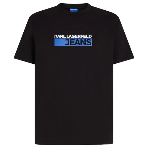 KARL LAGERFELD JEANS Slim Logo 반팔 티셔츠 141554518