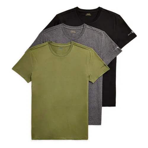 RALPH LAUREN ACCESORIOS 714965508 반팔 이너웨어 3 팩 141555433