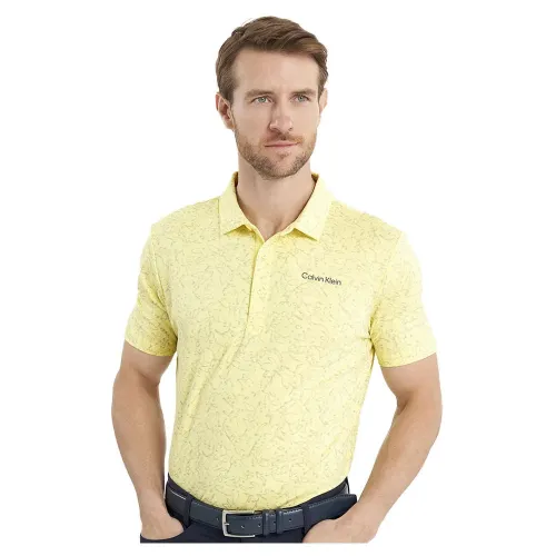 캘빈클라인 Abstract Watercolour Printed 반팔 폴로 셔츠 141556018