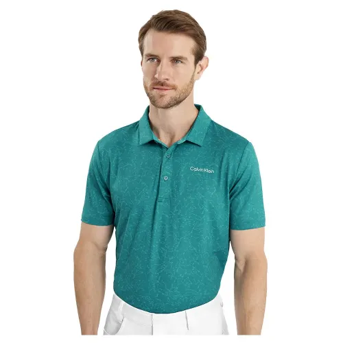 캘빈클라인 Abstract Watercolour Printed 반팔 폴로 셔츠 141556020